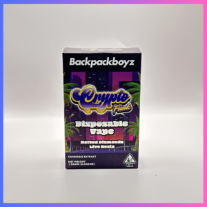 BACKPACKBOYZ CRYPTO FUNK HYBRID LIQUID DIAMOND LIVE RESIN DISPOSABLE 1G